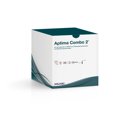 Hologic Aptima Combo 2® Assay (för CT/NG) mot vit bakgrund