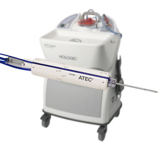 Hologic ATEC® Breast Biopsy System mot vit bakgrund