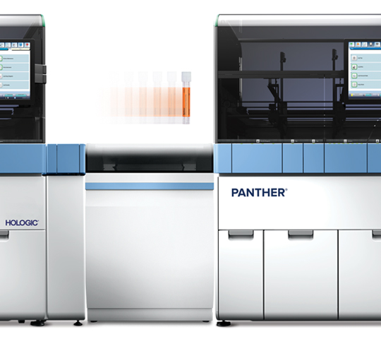 Hologic Panther® Trax mot vit bakgrund