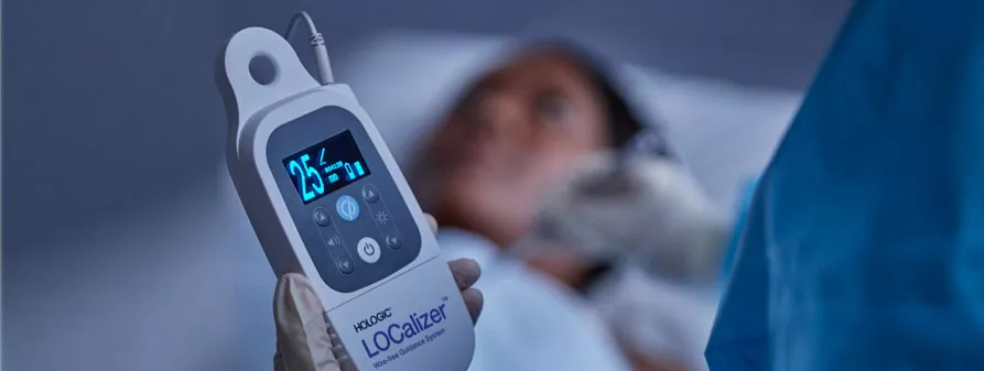 an image of Clinician working with LOCalizer