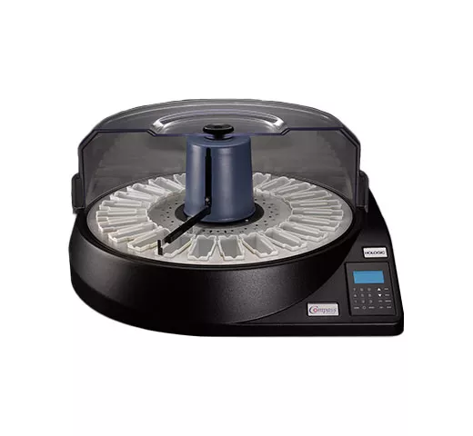 ThinPrep Compass Stainer mot vit bakgrund