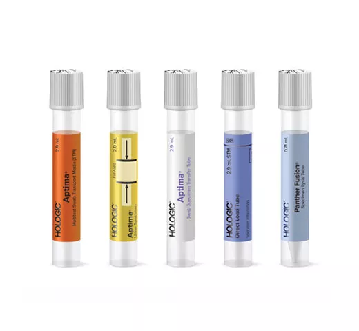 Bild av provrör mot vit bakgrund