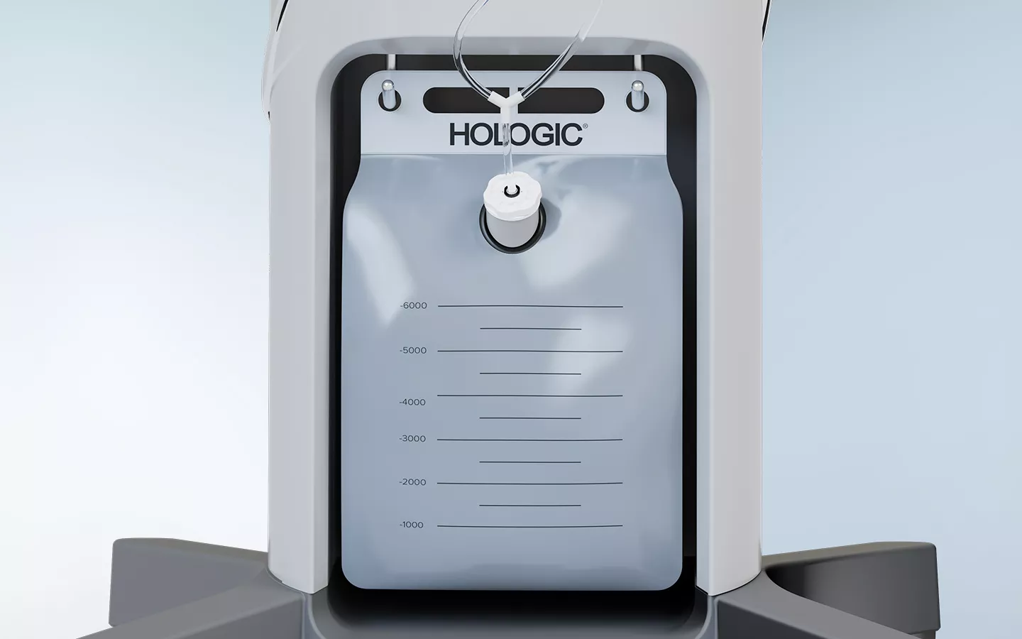 Engångsavfallspåse på Fluent Pro Fluid Management System