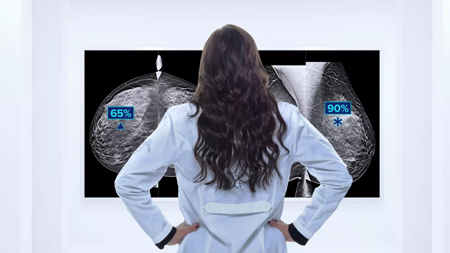 Läkare som granskar röntgenbilder