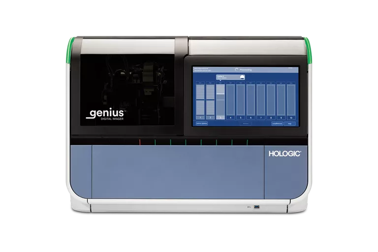 Medicinsk maskin mot tom bakgrund