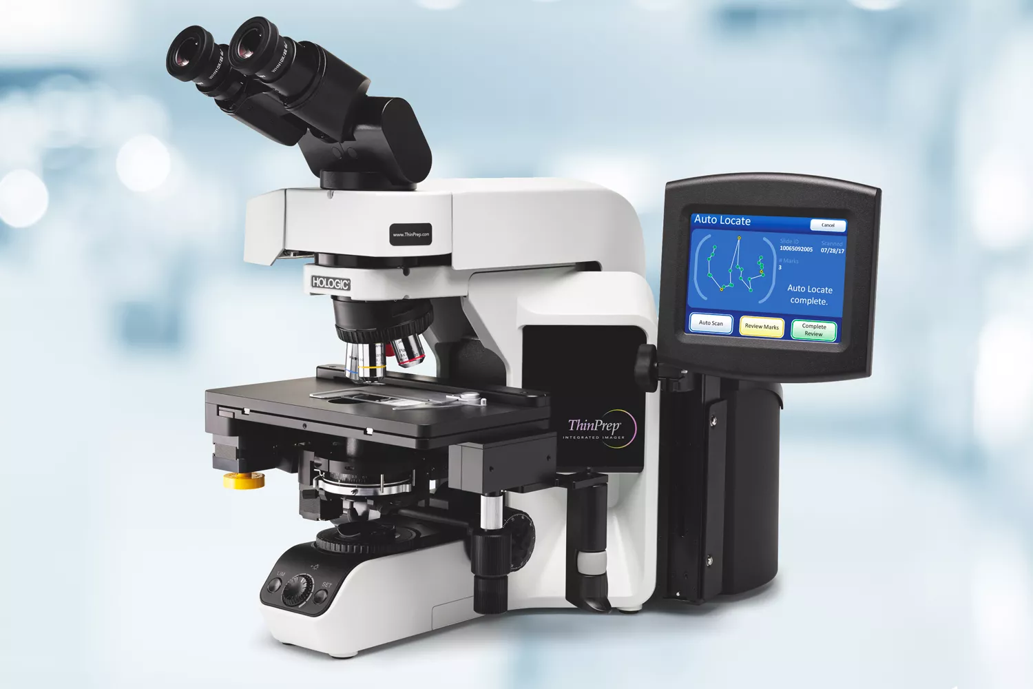 Hologic ThinPrep® Integrated Imager mot vit bakgrund