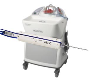 Hologic ATEC® Breast Biopsy System mot vit bakgrund