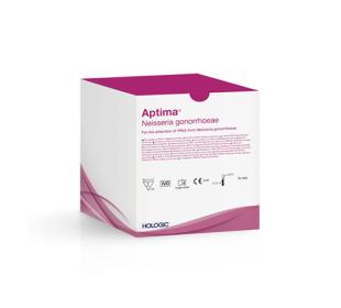 Aptima® Neisseria gonorrhoeae Assay mot vit bakgrund