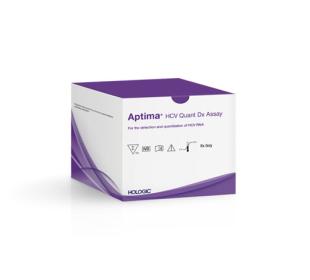 Hologic Aptima™ HCV Quant Dx Assay mot vit bakgrund